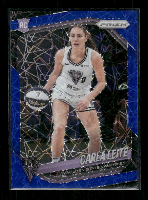 Carla Leite - 2025 Prizm WNBA - Blue Velocity - Rookie