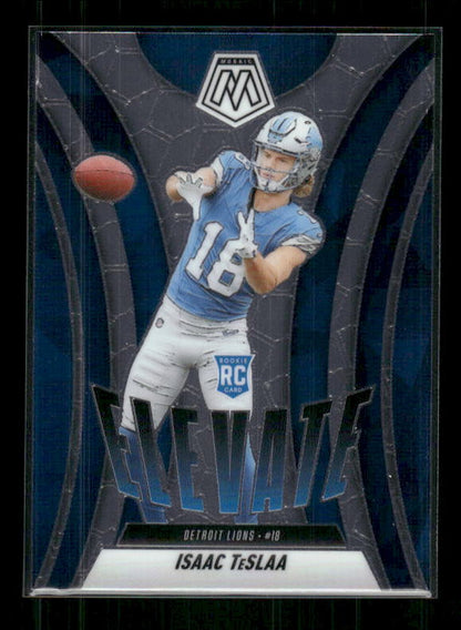 Isaac TeSlaa - 2025 Mosaic Football - Elevate - Rookie