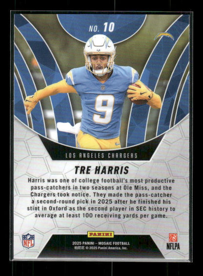 Tre Harris - 2025 Mosaic Football - Elevate - Rookie