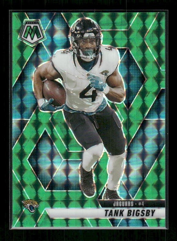 Tank Bigsby - 2025 Mosaic Football - Green Mosaic