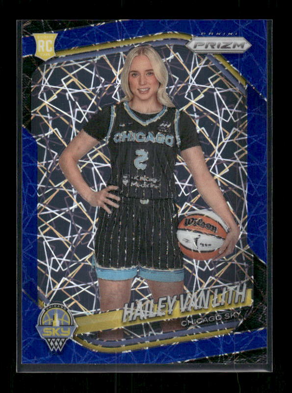 Hailey Van Lith - 2025 Prizm WNBA - Blue Velocity - Rookie Variation
