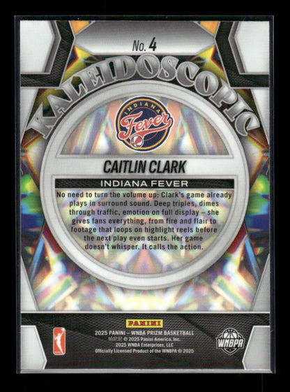 Caitlin Clark - 2025 Prizm WNBA - Kaleidoscopic