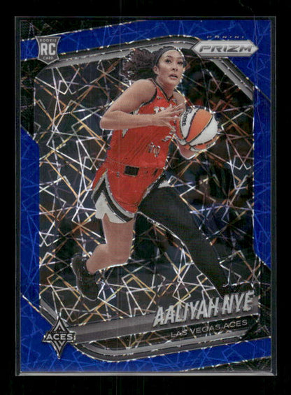 Aaliyah Nye - 2025 Prizm WNBA - Blue Velocity - Rookie