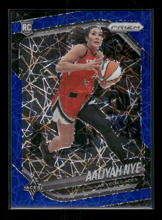 Aaliyah Nye - 2025 Prizm WNBA - Blue Velocity - Rookie