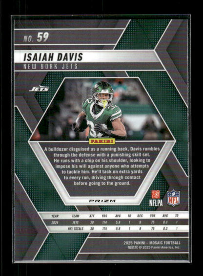 Isaiah Davis - 2025 Mosaic Football - Green Mosaic