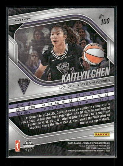 Kaitlyn Chen - 2025 Prizm WNBA - Ice Prizm - Rookie