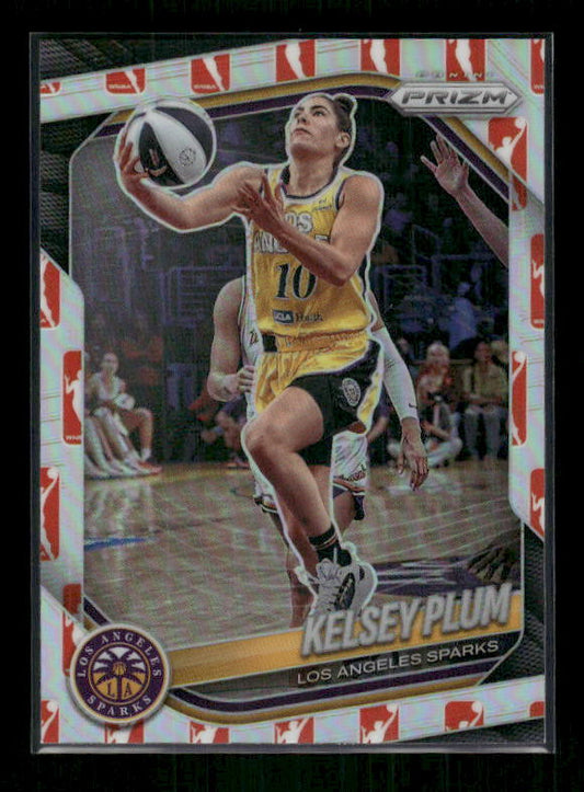 Kelsey Plum - 2025 Prizm WNBA - WNBA Logo Prizm