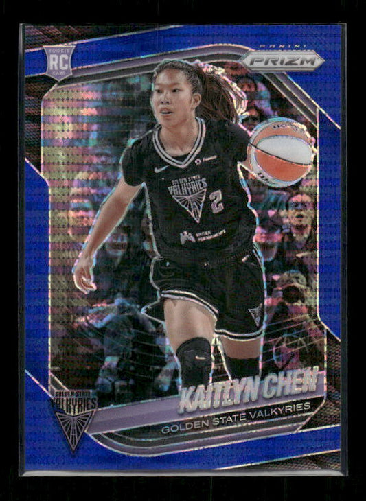 Kaitlyn Chen - 2025 Prizm WNBA - Blue Pulsar /199 - Rookie