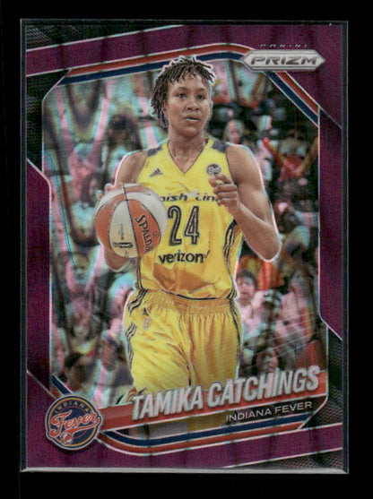 Tamika Catchings - 2025 Prizm WNBA - Purple Seismic /175