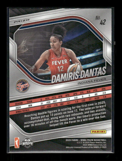 Damiris Dantas - 2025 Prizm WNBA - WNBA Logo Prizm