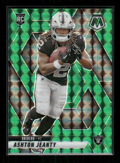 Ashton Jeanty - 2025 Mosaic Football - Green Mosaic - Rookie