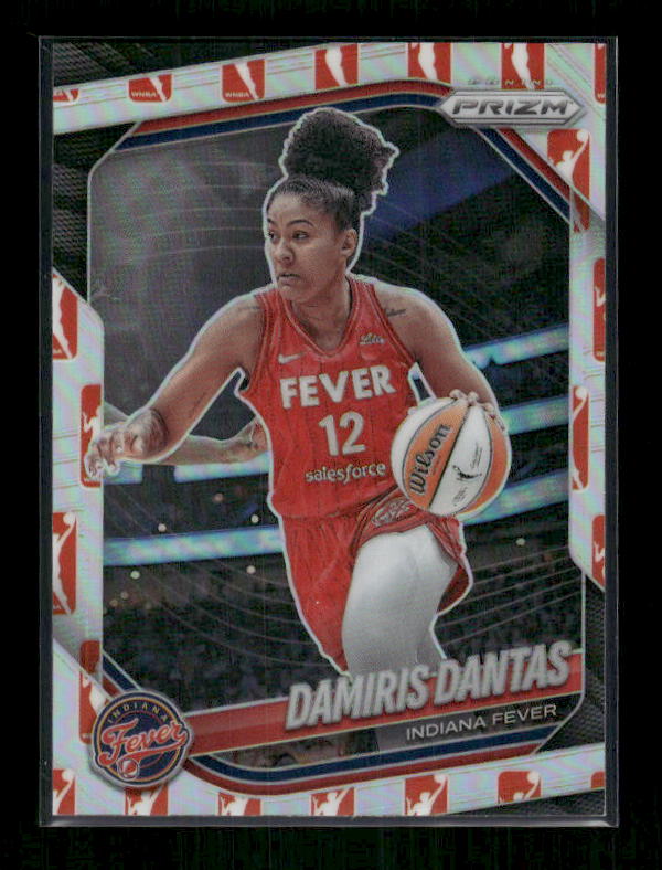 Damiris Dantas - 2025 Prizm WNBA - WNBA Logo Prizm