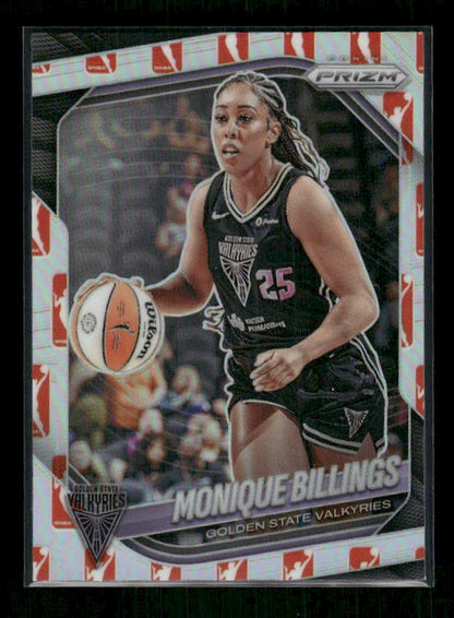 Monique Billings - 2025 Prizm WNBA - WNBA Logo Prizm