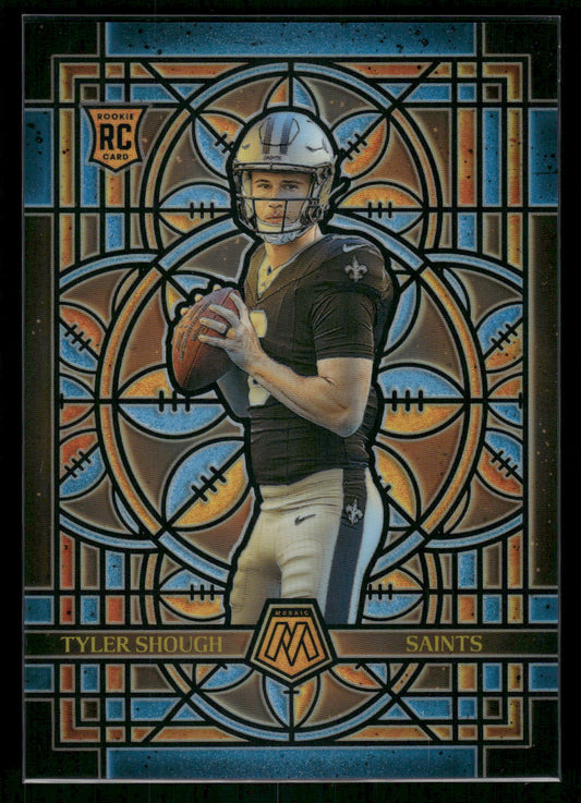 Tyler Shough - 2025 Mosaic Football - Jumbo / Oversized Stained Glass - Rookie