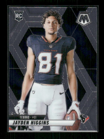 Jayden Higgins - 2025 Mosaic Football - Rookie Variation