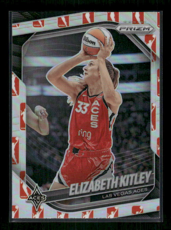 Elizabeth Kitley - 2025 Prizm WNBA - WNBA Logo Prizm