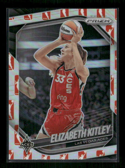 Elizabeth Kitley - 2025 Prizm WNBA - WNBA Logo Prizm