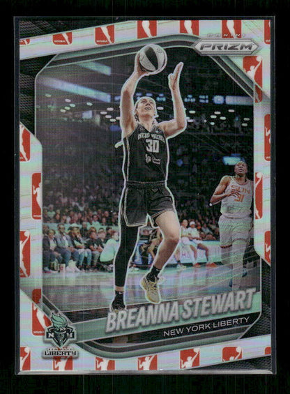 Breanna Stewart - 2025 Prizm WNBA - WNBA Logo Prizm