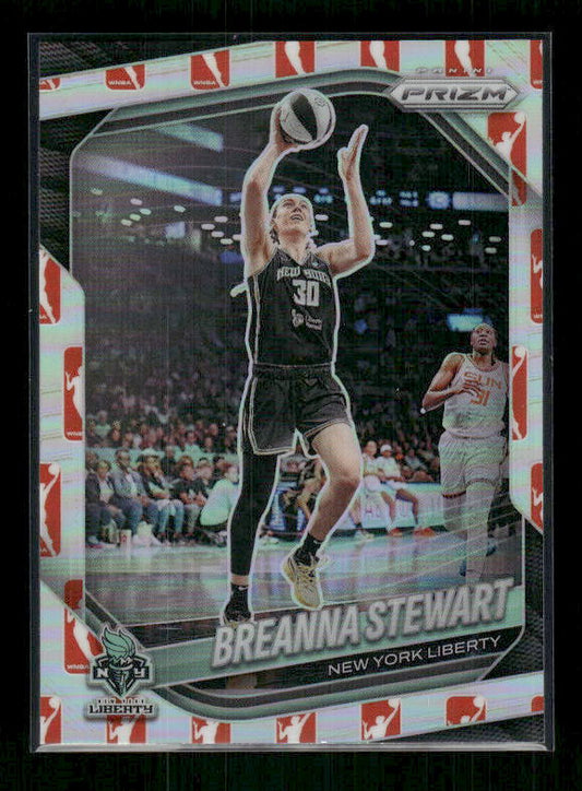 Breanna Stewart - 2025 Prizm WNBA - WNBA Logo Prizm