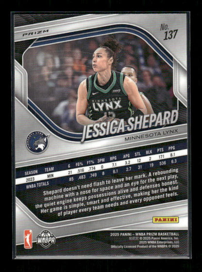 Jessica Shepard - 2025 Prizm WNBA - WNBA Logo Prizm