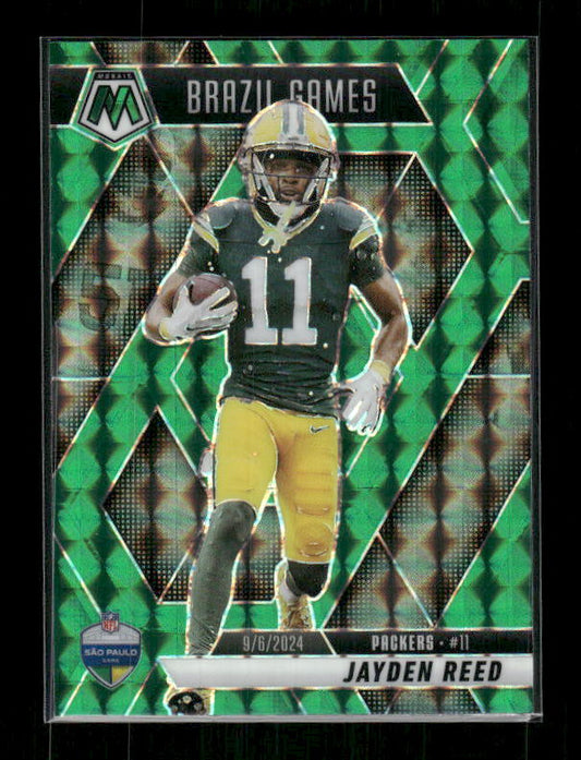 Jayden Reed - 2025 Mosaic Football - Green Mosaic Brazil Games