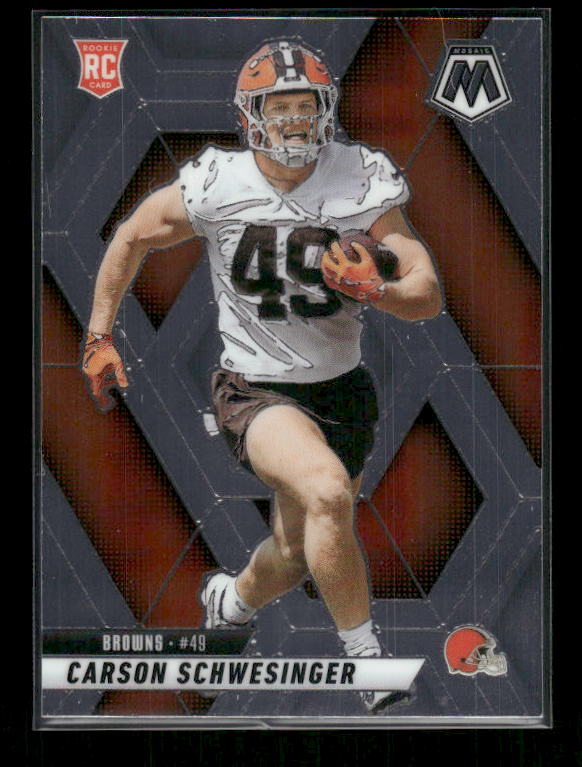 Carson Schwesinger - 2025 Mosaic Football - Rookie