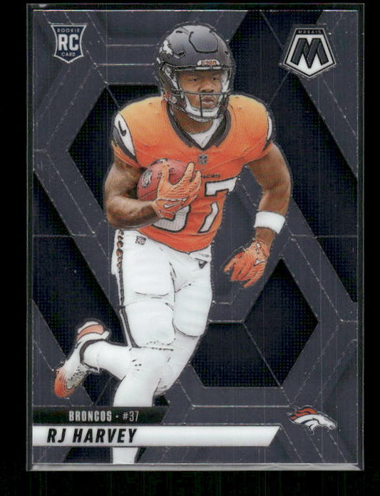 RJ Harvey - 2025 Mosaic Football - Rookie