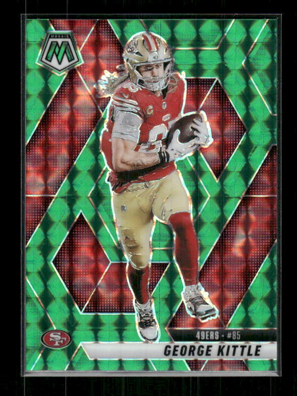 George Kittle - 2025 Mosaic Football - Green Mosaic