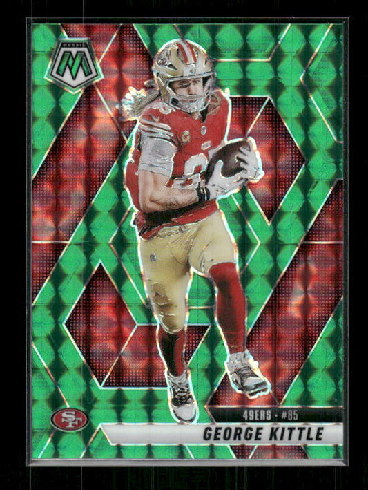 George Kittle - 2025 Mosaic Football - Green Mosaic