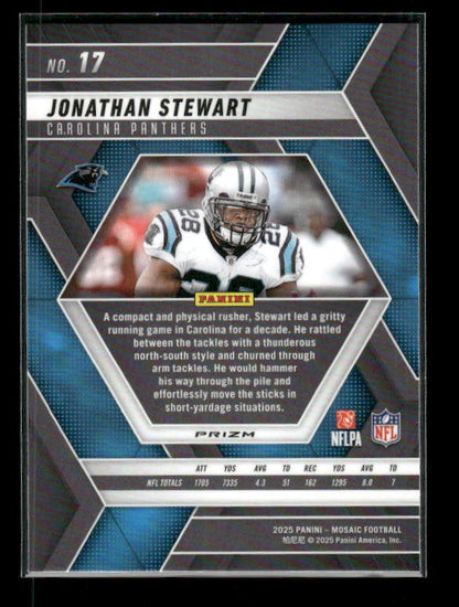 Jonathan Stewart - 2025 Mosaic Football - Green Mosaic