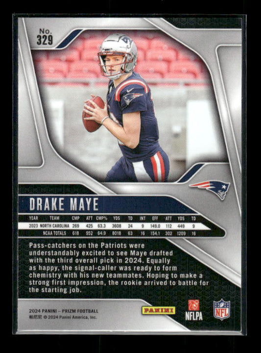 Drake Maye - 2024 Panini Prizm Football - Rookie