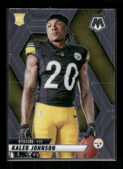 Kaleb Johnson - 2025 Mosaic Football - Rookie Variation