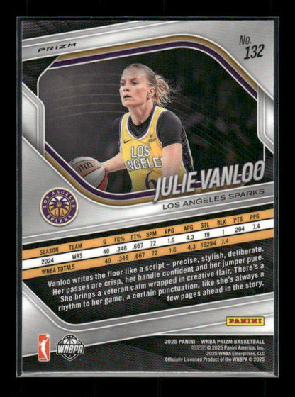 Julie Vanloo - 2025 Prizm WNBA - Ice Prizm