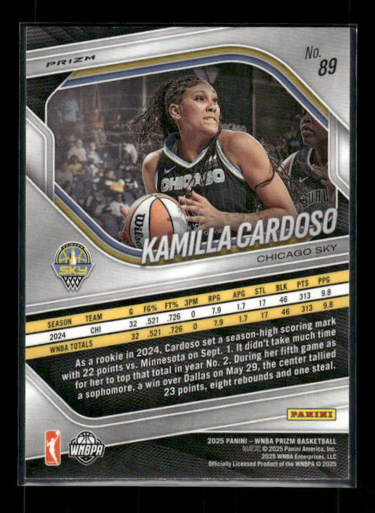 Kamilla Cardoso - 2025 Prizm WNBA - Ice Prizm