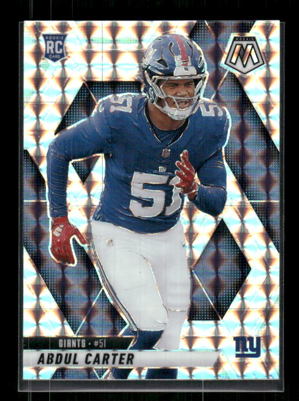 Abdul Carter - 2025 Mosaic Football - Mosaic Prizm - Rookie