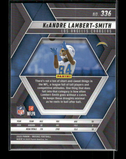 KeAndre Lambert Smith - 2025 Mosaic Football - Rookie