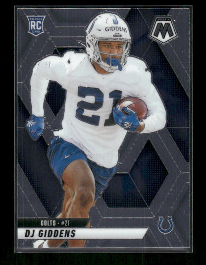 DJ Giddens - 2025 Mosaic Football - Rookie