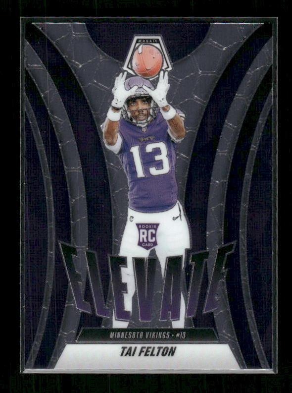 Tai Felton - 2025 Mosaic Football - Elevate - Rookie