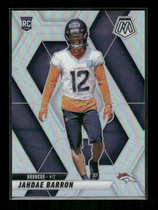 Jahdae Barron - 2025 Mosaic Football - Silver Prizm - Rookie