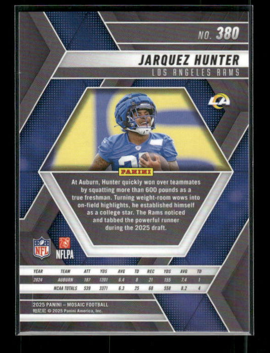 Jarquez Hunter - 2025 Mosaic Football - Rookie