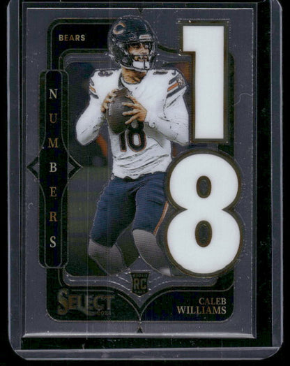 Caleb Williams - 2024 Select Football - Numbers - Rookie