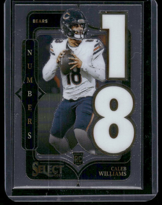 Caleb Williams - 2024 Select Football - Numbers - Rookie