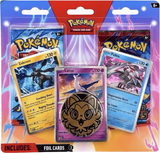 Enhanced 2-Pack Blister Pack: Latios, Zekrom & Palkia