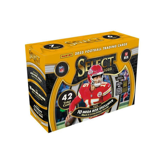 2025 Select Football Mega Box (Black & Green)
