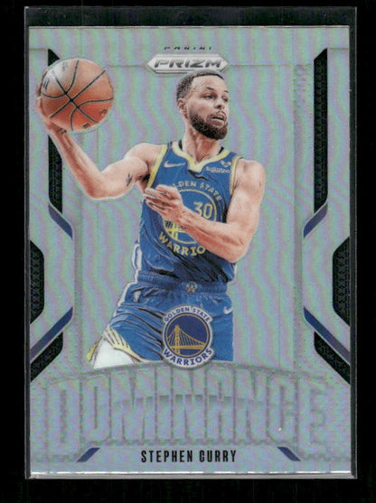 Stephen Curry - 2024-25 Panini Prizm - Dominance Prizms Silver
