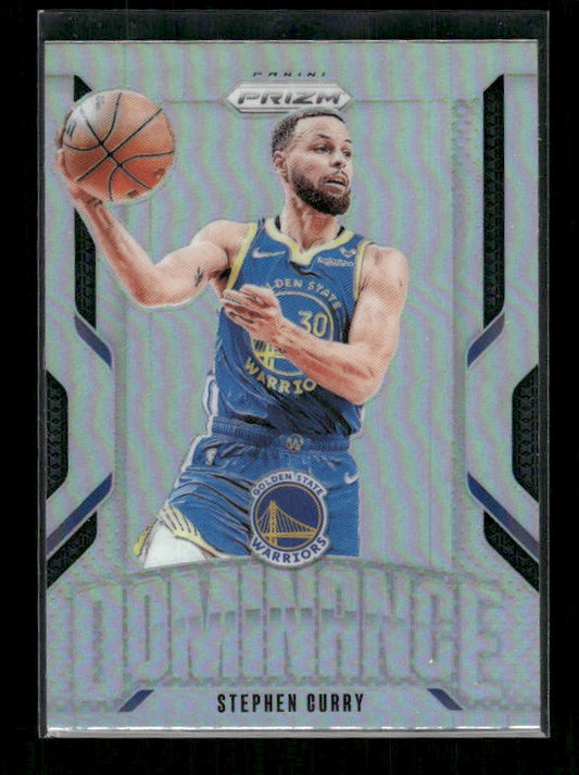 Stephen Curry - 2024-25 Panini Prizm - Dominance Prizms Silver