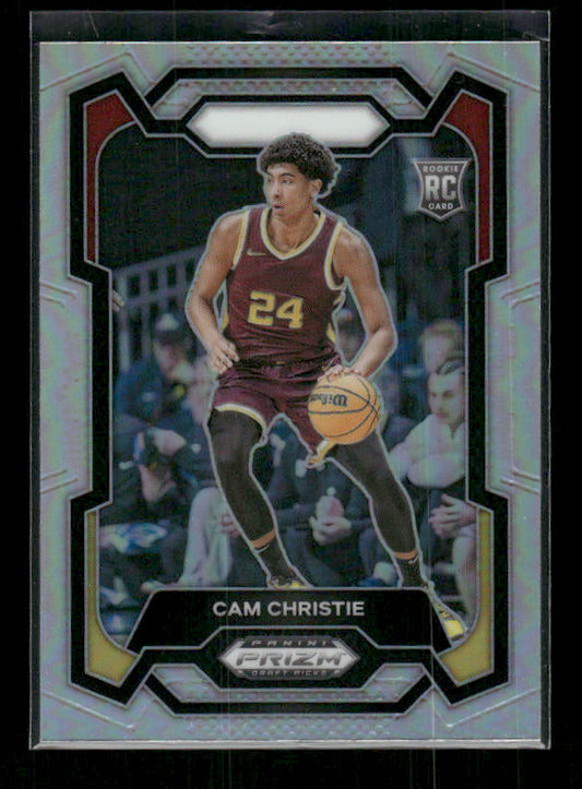 Cam Christie - 2024 Panini Prizm Draft Picks - Prizms Silver - Rookie