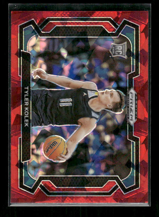Tyler Kolek - 2024 Panini Prizm Draft Picks - Prizms Red Ice - Rookie