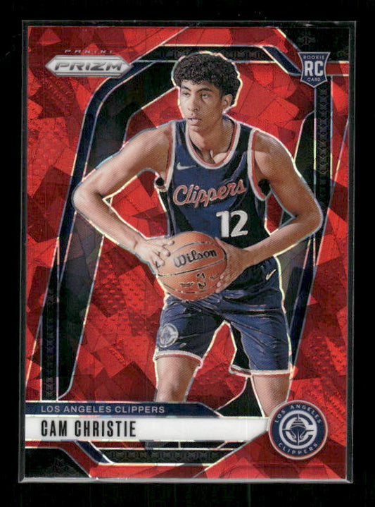 Cam Christie - 2024-25 Panini Prizm - Prizms Red Ice - Rookie