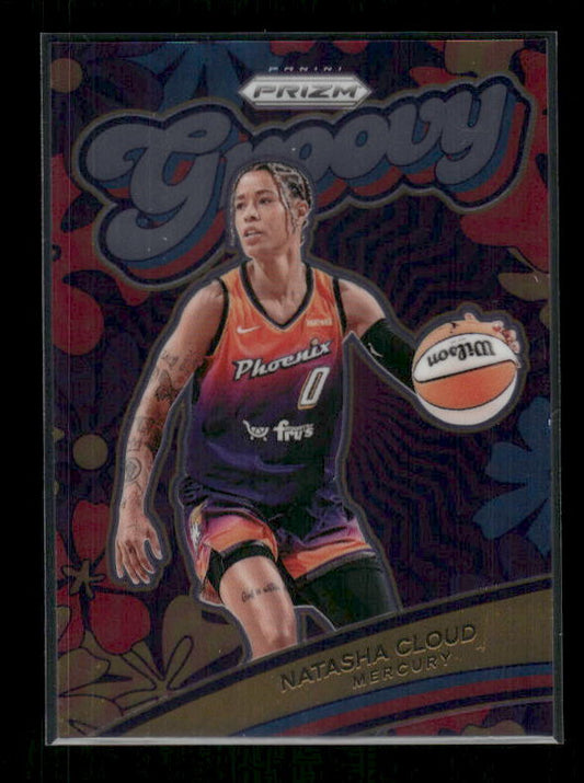 Natasha Cloud - 2024 Panini Prizm WNBA - Groovy - Rookie
